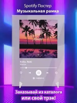 Spotify постер Xcho карточки. Плакат Xcho картина