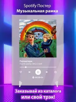 Спотифай постер Полматери карточки. Плакат Полматери картина