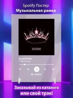 Spotify постер BLACKPINK карточки. Плакат BLACKPINK картина