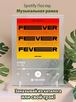 Spotify постер ATEEZ карточки. Плакат ATEEZ картина