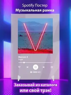 Спотифай постер Maroon 5 карточки. Плакат Maroon 5 картина