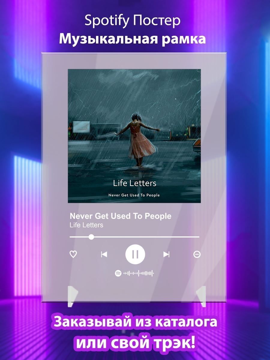 Never get used to people life letters. Spotify poster с собственной фотографией. Life Letters never get used to people.
