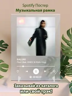 Spotify постер Saluki карточки. Плакат Saluki картина