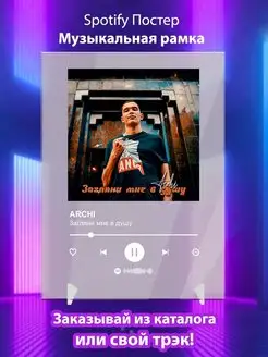 Spotify постер ARCHI карточки. Плакат ARCHI картина