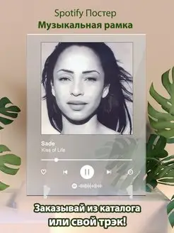 Spotify постер Sade карточки. Плакат Sade картина