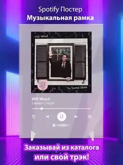 Spotify постер Will Wood карточки. Плакат Will Wood картина