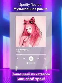 Spotify постер HOFMANNITA карточки Плакат HOFMANNITA картина