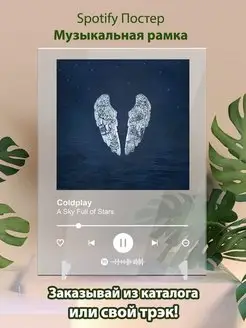 Spotify постер Coldplay карточки. Плакат Coldplay картина