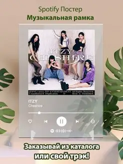 Spotify постер itzy карточки. Плакат itzy картина