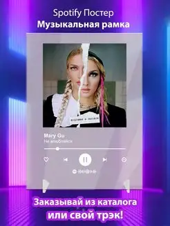 Spotify постер Mary Gu карточки. Плакат Mary Gu картина