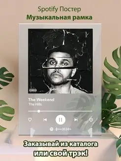 Spotify постер The Weekend -The Hills Плакат, картина