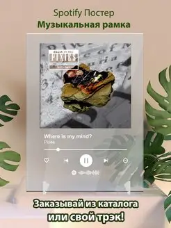 Спотифай постер Pixes карточки. Плакат Pixes картина