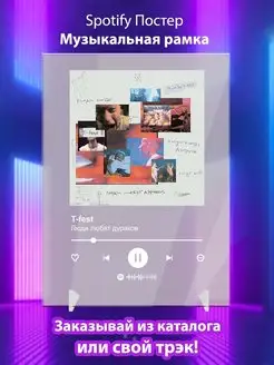 Spotify постер T-fest карточки. Плакат T-fest картина