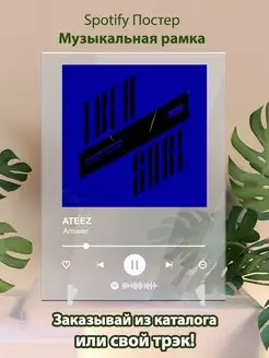 Спотифай постер Ateez карточки. Плакат Ateez картина