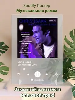 Постер Chris Isaak карточки. Плакат Chris Isaak картина