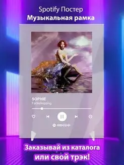 Spotify постер SOPHIE карточки. Плакат SOPHIE картина