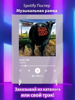 Спотифай постер Blink 182 карточки. Плакат Blink 182 картина