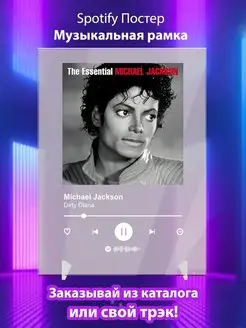 Спотифай постер Michael jackson карточки. Плакат картина