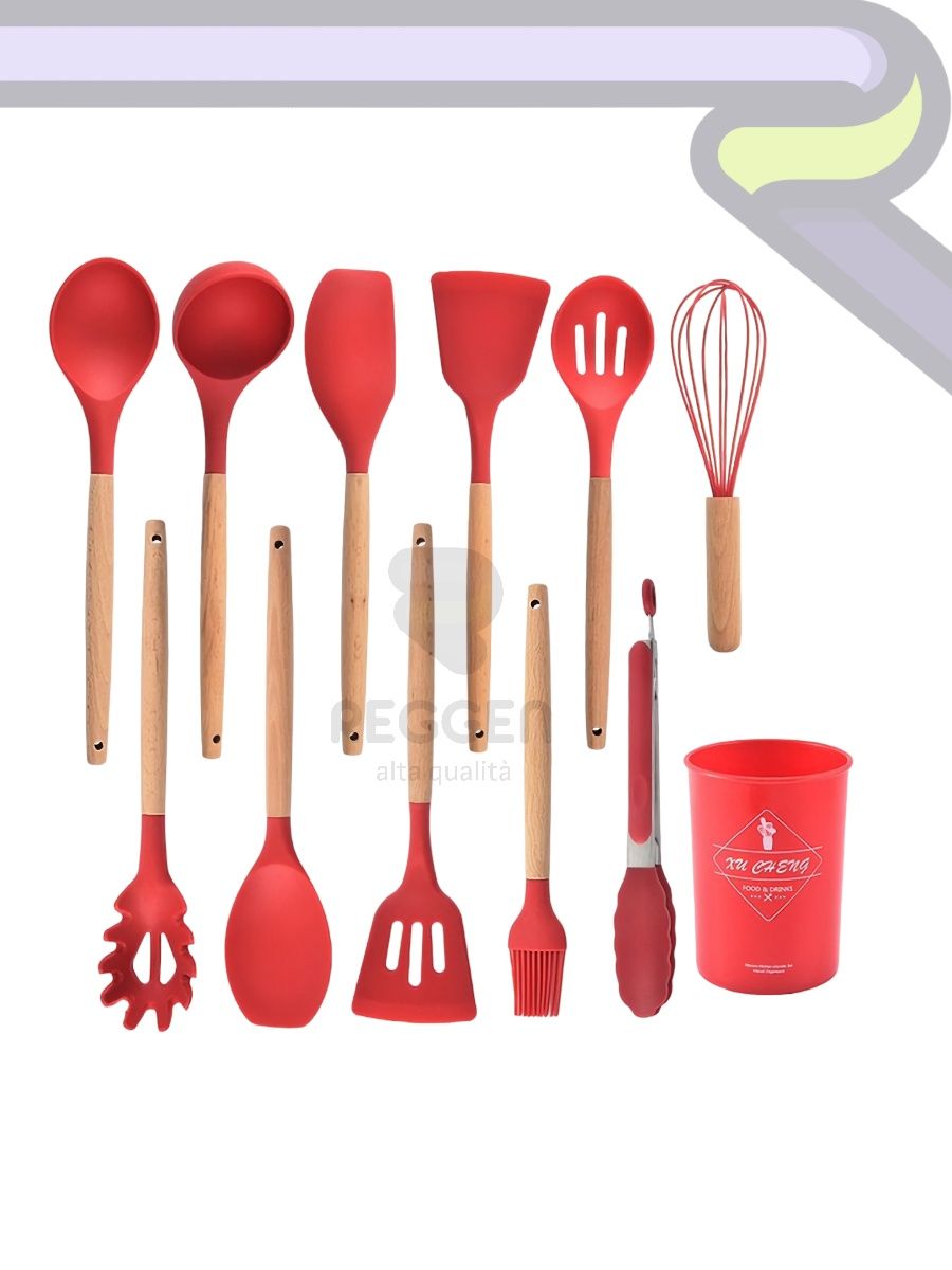 Kitchen Utensils набор лопаток из 11 штук