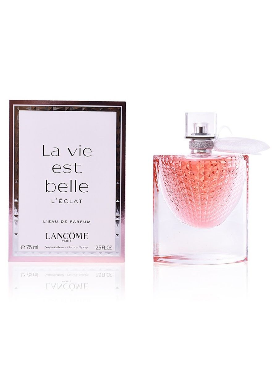 Описание la belle lancome. Lancome la vie est Belle l'Eclat 75 ml. Lancome la vie est Belle l`Eclat w EDP 75 ml. La vie est Belle Lancome Eclat 50 ml. Lancome la vie est Belle l'Eclat EDT, 75 ml.