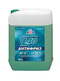 Антифриз L40 сине-зеленый, G-11 10 кг. 009L