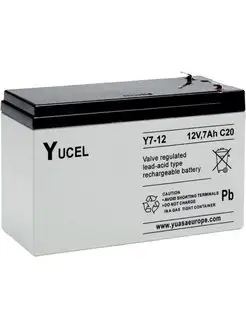 Аккумуляторная батарея YUCEL 7-12 12V 7Ah