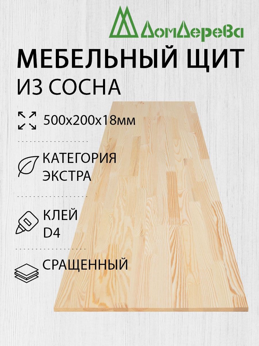 щит мебельный 800 400