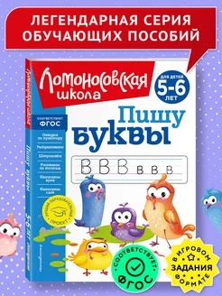 Пишу буквы для детей 5-6 лет (новое оформление)