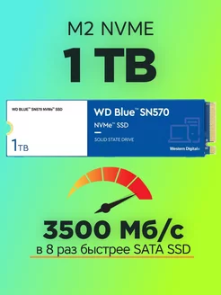 SSD M2 1tb NVME накопитель PCI-E 3.0