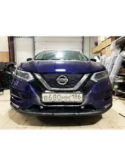 Утеплитель радиатора Nissan Qashqai 2017-2022 2 Рестайлинг