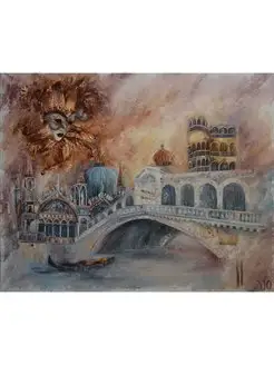 Картина маслом "Impressions of Venice"