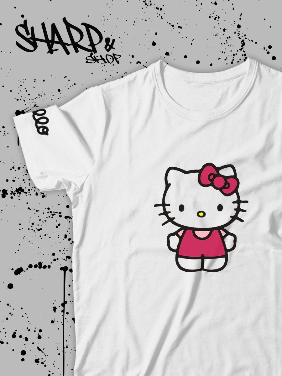 Футболка hello kitty