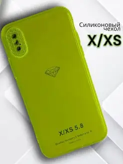 Силиконовый чехол на iPhone X Xs