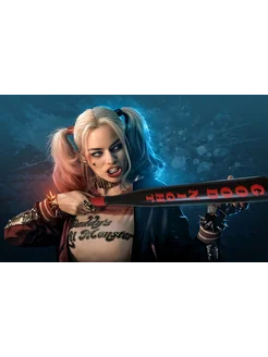 Бита Харли Квинн Harley Quinn фанатам DC Comics cosplay