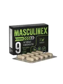 MASCULINEX STRONG комплекс для мужчин, энергия и либидо