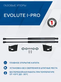 Газовые упоры капота Evolute i-Pro (Эволют Ай-Про) 22-