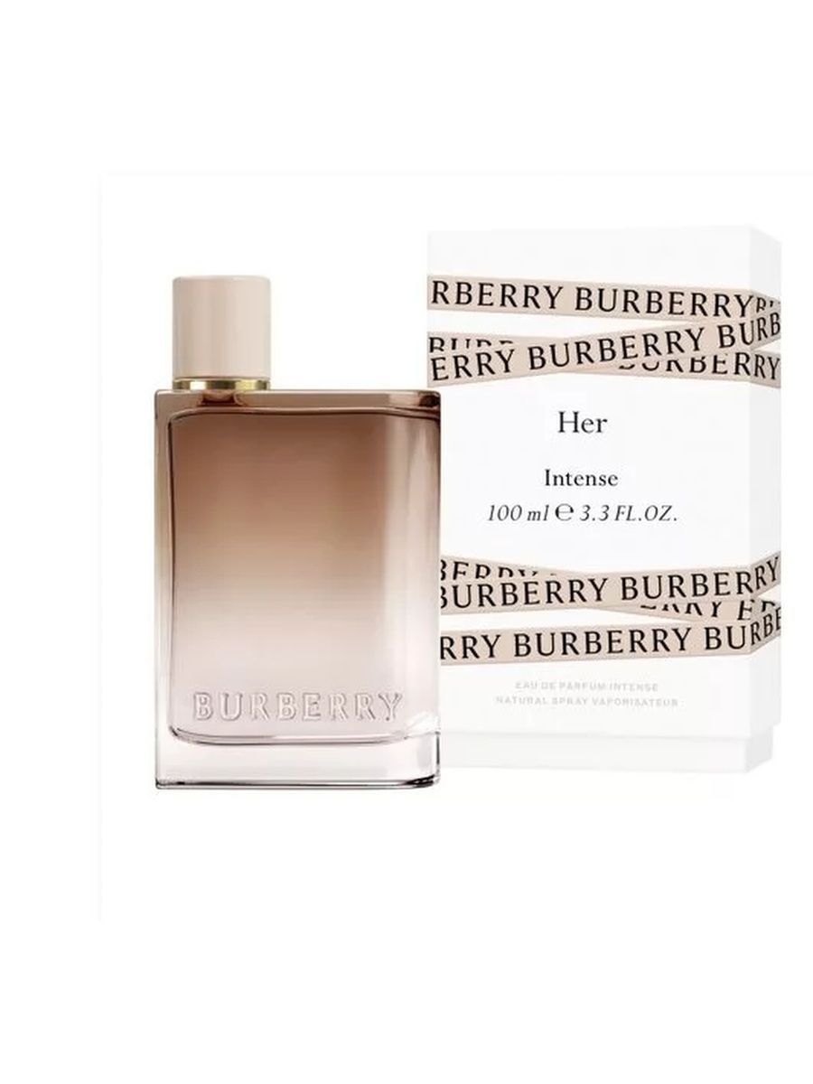 Burberry her intense. Burberry her Eau de Parfum.