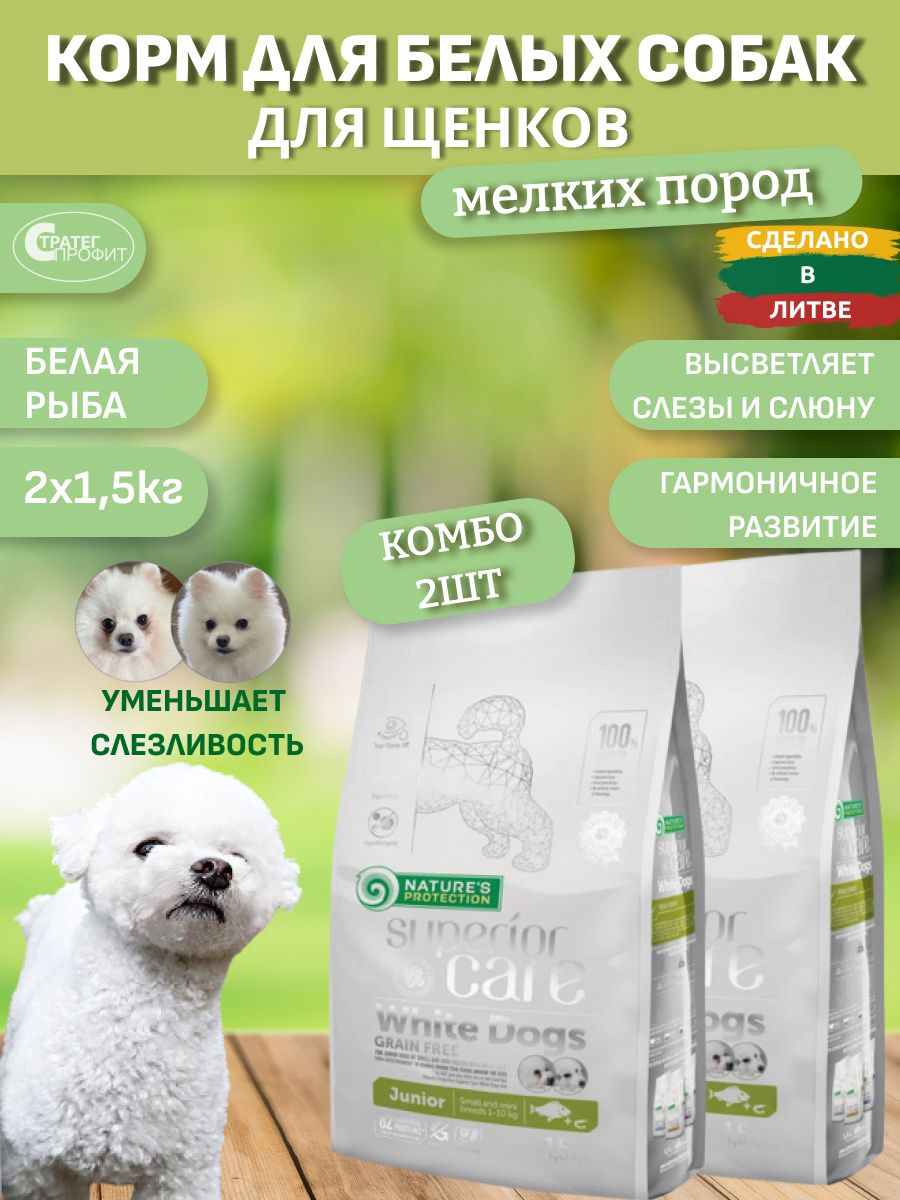 Nature protection white dogs junior