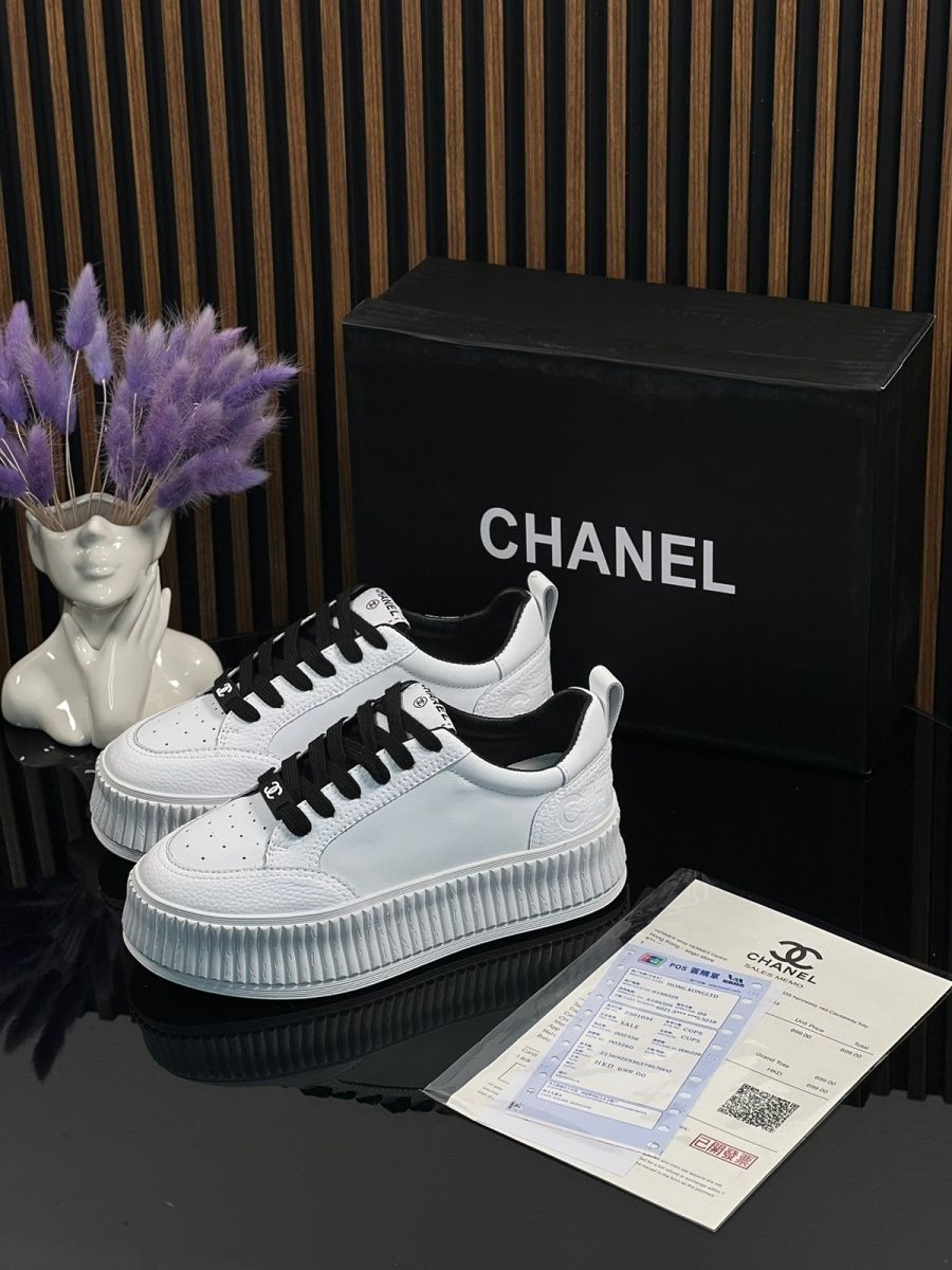Женские кроссовки Chanel Шанель купить недорого женские вещи в  интернетмагазине Киев и Украина  Shafaua