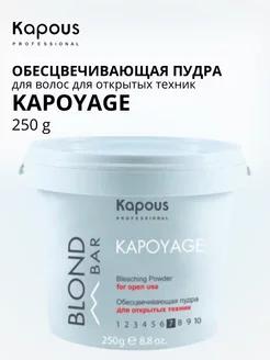 Обесцвечивающая пудра для открытых техник Kapoyage