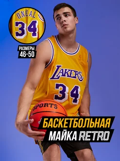 Баскетбольная майка nba форма Lakers Oneal