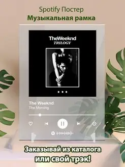 Постер The Weeknd карточки. Картина The Weeknd-The Morning