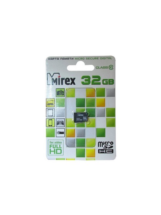 Mirex карта памяти microsdhc 32 гб