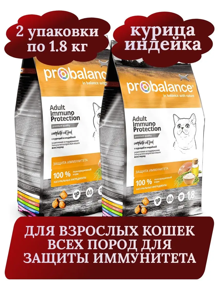Пробаланс Для Стерилизованных Кошек 10 Кг Купить