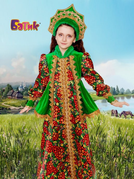 Русские народные костюмы для девочки в Чите