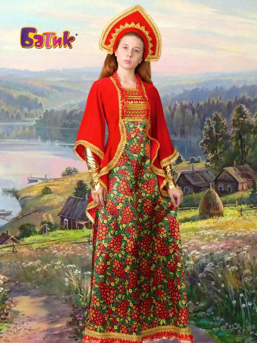 5 элементов женского русского костюма