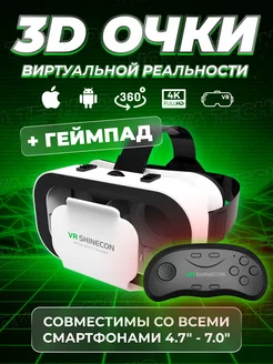 Виртуальные очки для телефона,смартфона, VR 360 video