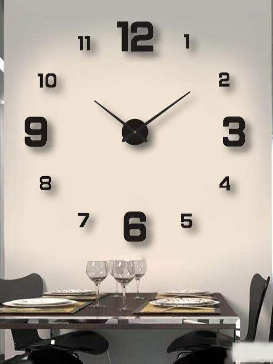 Часы настенные кварцевые DIY Clock 12s003