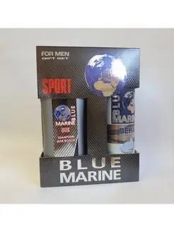 Набор BLUE MARINE SPORT №82 Шампунь и Пена для бритья