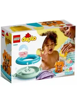 Duplo Приключения в ванной Красная панда на плоту